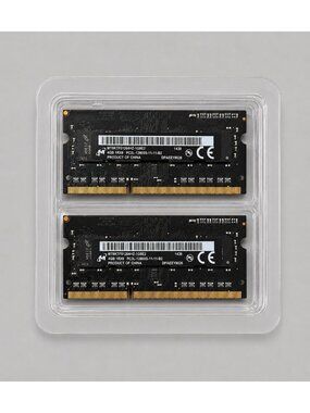 Micron 8GB Kit 2x4GB DDR3L 1600 PC3L-12800S SO-DIMM iMac Laptop RAM